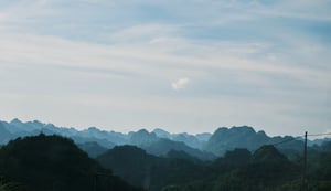 Đồi núi trùng điệp ở Sơn La