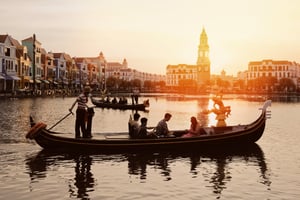 Sunset on Venice Grand World