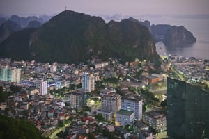 Ha Long City by Night