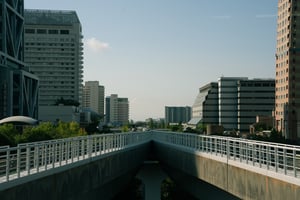 Rokko Island in Kobe, Japan