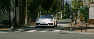 White Porsche 911 Carrera S