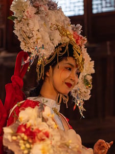 Art Performer in Wuzhen, China