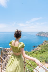 Girl in Green