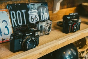 Old Fuji cameras