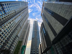 Super-busy Buildings