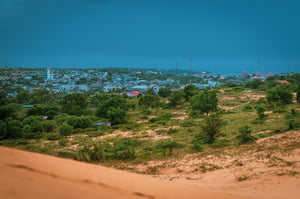 Mũi Né nhìn từ Đồi cát vàng Phan Thiết