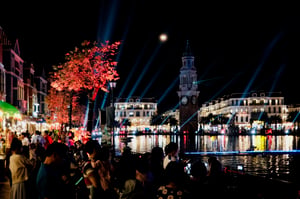 Venice Grand World by night