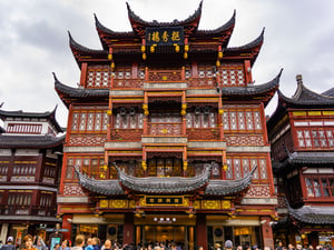 Laopu Gold in Yuyuan Bazaar, Shanghai