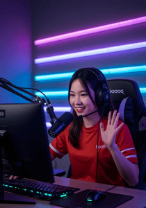 Livestreamer Gamer