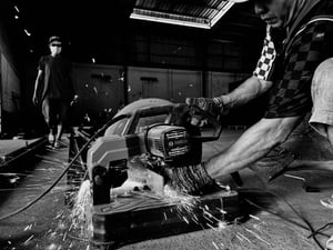 Cutting the steel