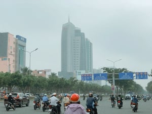 A foggy day in Ho Chi Minh