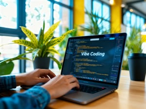 Vibe Coding on Laptop