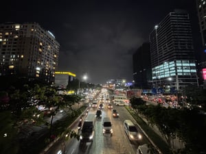 City Traffic at Night