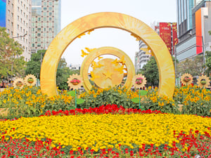 Đường hoa Nguyễn Huệ 2026