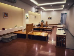 Social distancing in Tokyo Deli during COVID-19