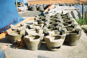 Cận cảnh những chiếc bếp lò thành phẩm