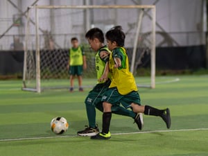 Defending the ball
