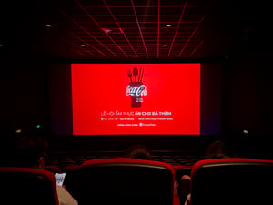 Quảng cáo Coca-Cola trong rạp chiếu phim