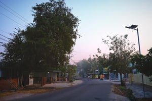 Một con đường vắng