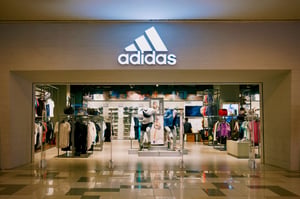 An adidas store