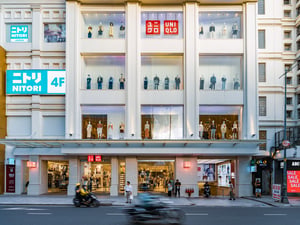 Uniqlo at Saigon Tourist Plaza (old Parkson)