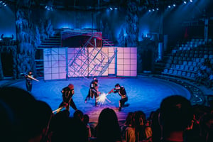 Vở xiếc "Vùng đất Kỳ bí" (phân cảnh "Ninja")
