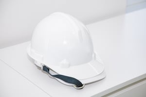 White Hard Hat