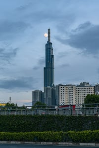 Ánh trăng ở Landmark