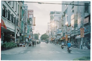 Đường phố nhộn nhịp