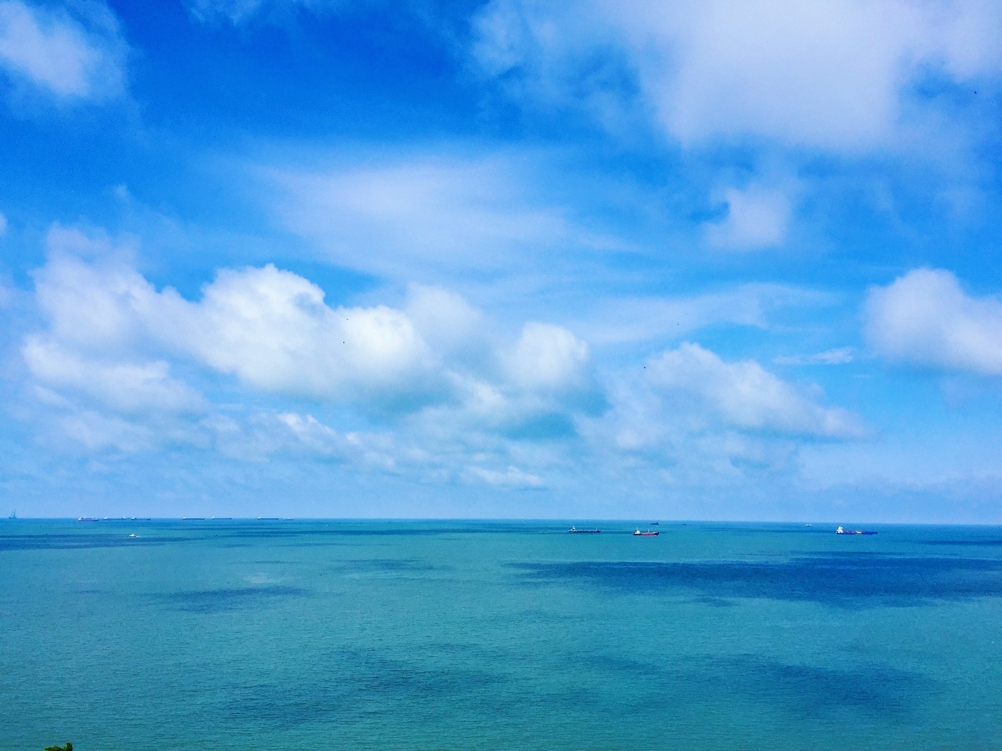 Blue Ocean Sky