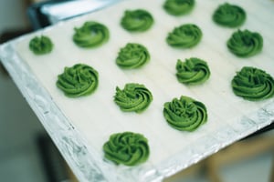 Matcha cookies