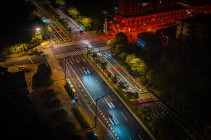 Night Street of China
