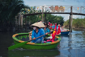 Chèo thúng Du lịch Xứ Dừa Đà Nẵng