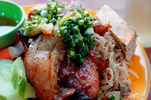 Sườn bì chả