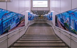 HCMC Metro Subway Stairs