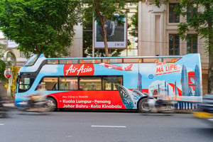 Air Asia Bus Ad