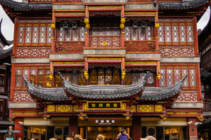 Laopu Gold Store in Yuyuan Bazaar, Shanghai