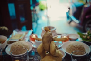Mâm cúng ngày Tết