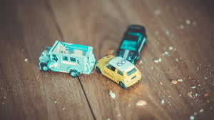 The toy cars...accident
