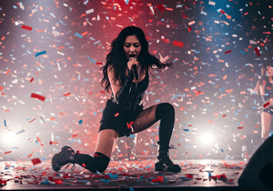 AI Influencer, Asian Singer Performance