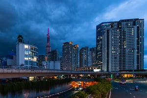 Giao lộ Nguyễn Hữu Cảnh, Phường Thạnh Mỹ Tây