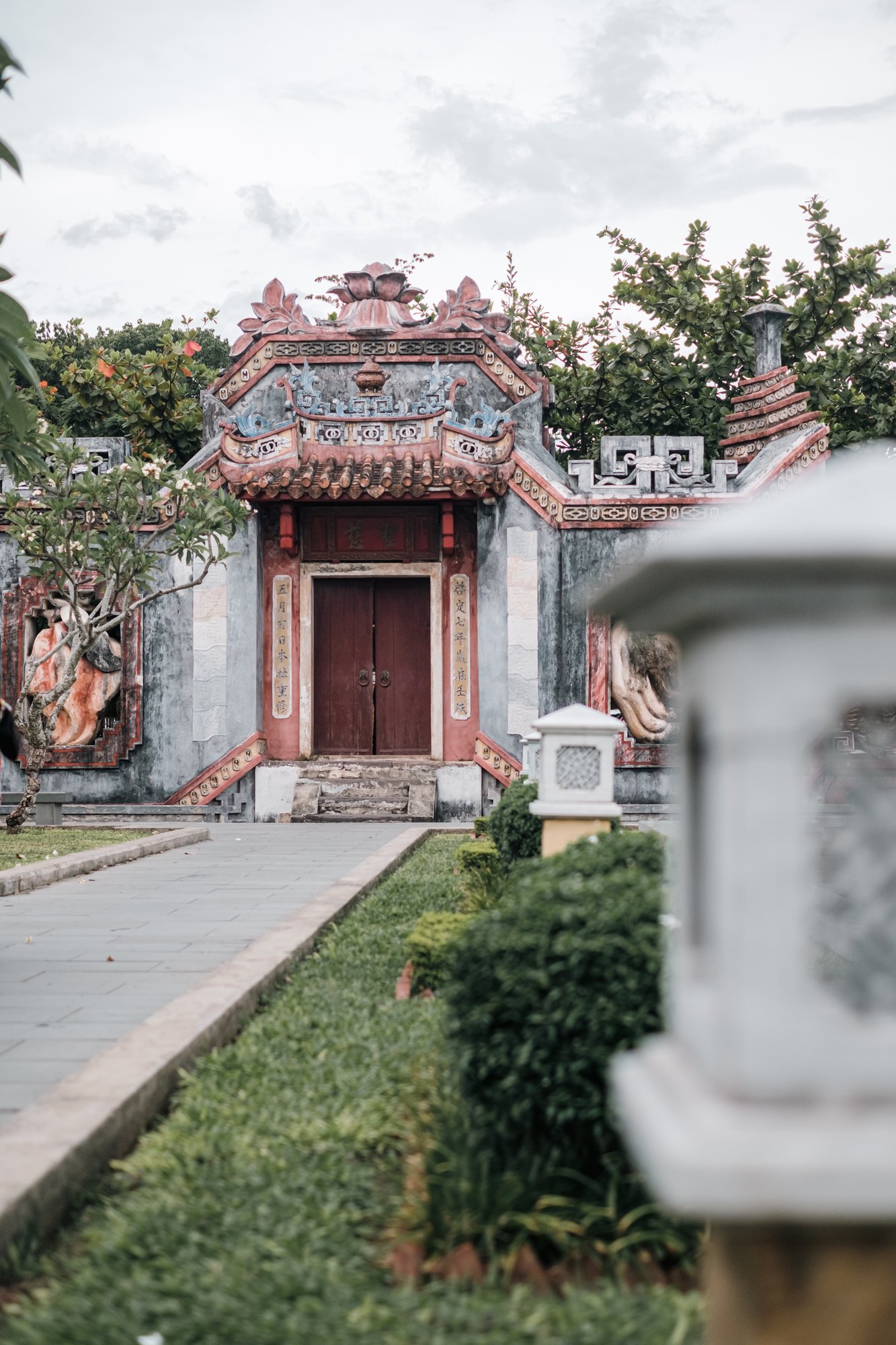 The Ba Mu Temple Gate In Hoi An