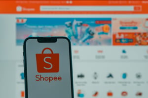 Shopee App in Vietnam, South East Asia