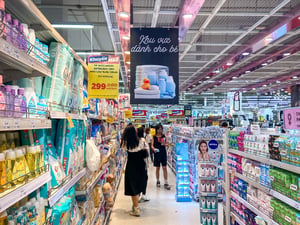 Baby Area in supermarket