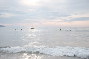 My Khe Beach at morning - Da Nang