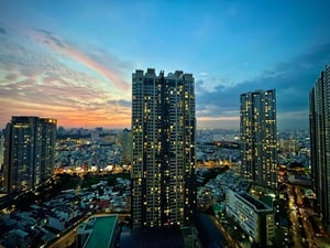 Hoàng hôn rực rỡ