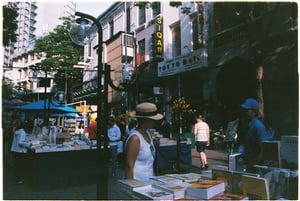 Book selling space