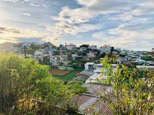 Những ngôi nhà trên đồi ở Đà Lạt