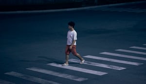Băng qua đường / Crossing the street