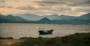Con thuyền cô đơn